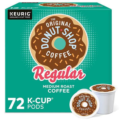 Keurig The Original Donut Shop Coffee Regular K-Cup Pods commercials