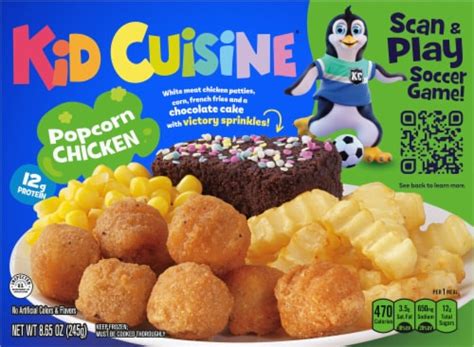 Kid Cuisine Earth's Mightiest Popcorn Chicken logo