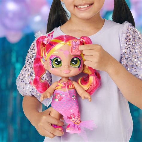 Kindi Kids Dress Up Magic Tropicarla Mermaid Fairy Face Paint Reveal Doll