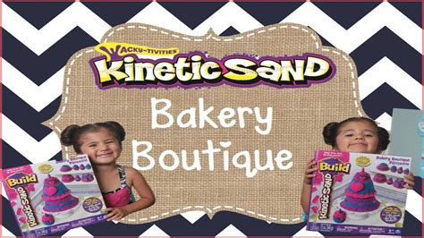 Kinetic Sand Build Bakery Boutique logo