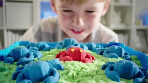 Kinetic Sand Build TV commercial - A Whole New Way to Play