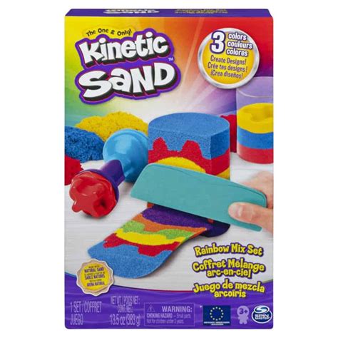 Kinetic Sand Rainbow Mix Set logo