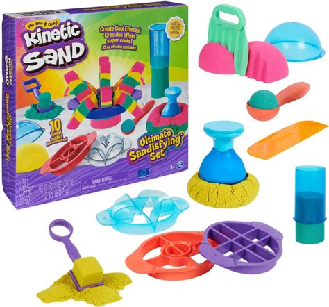 Kinetic Sand Sandisfying Set TV commercial - Comes With Ten Tools