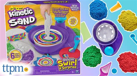 Kinetic Sand Swirl N Surprise TV commercial - Let Your Creativity Flow