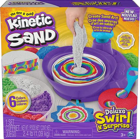 Kinetic Sand Swirl N' Surprise