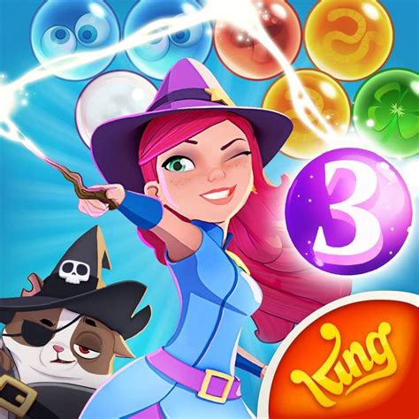 King Bubble Witch 3 Saga commercials