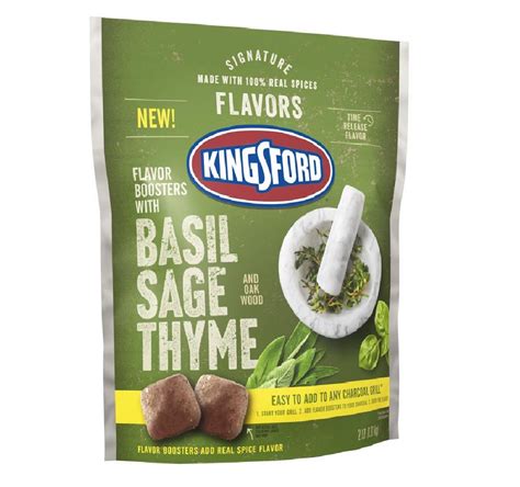 Kingsford Charcoal Briquets With Basil Sage Thyme logo