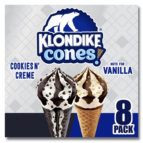 Klondike Cookies 'N Cream Cones logo