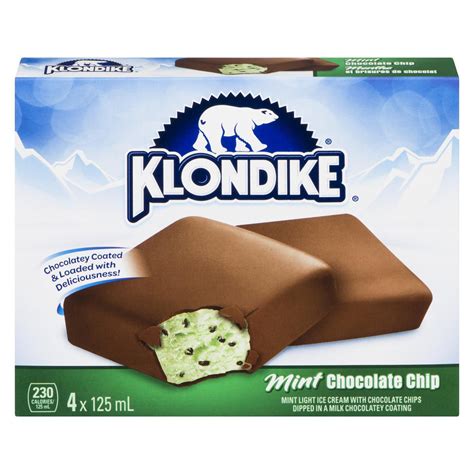 Klondike Ice Cream Bar Mint Chocolate Chip logo