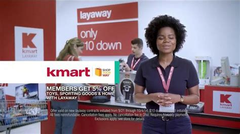 Kmart $10 Down Layaway TV Spot
