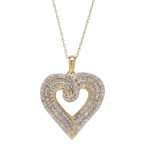 Kmart Diamond Heart Pendant