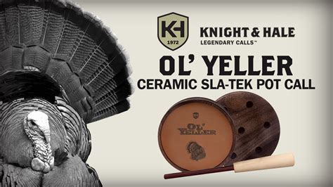 Knight & Hale Ol’ Yeller Classic Ceramic Turkey Pot Call
