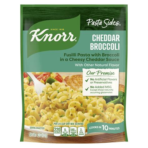 Knorr Cheddar Broccoli Pasta Sides