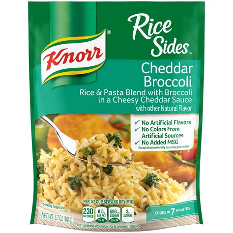 Knorr Cheddar Broccoli Rice