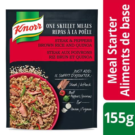Knorr One Skillet Meals Steak & Peppers Brown Rice & Quinoa