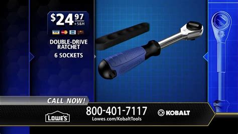 Kobalt Double Drive Ratchet TV Spot, 'Innovation Center'
