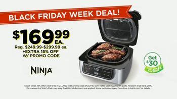 Kohls Black Friday Week Deals TV commercial - Ninja Grill, Fitbit, Sleepwear
