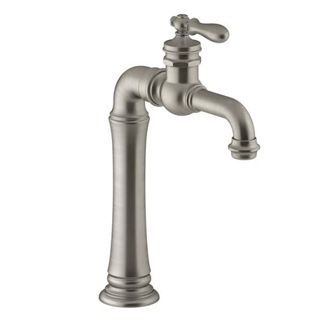 Kohler Co. Artifacts Bathroom Sink Spout With Column Design K-72763-9M-BN