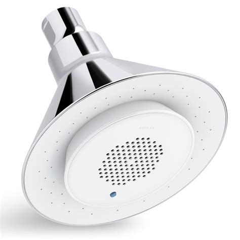 Kohler Co. Moxie Showerhead + Wireless Speaker with Built-in Amazon Alexa logo