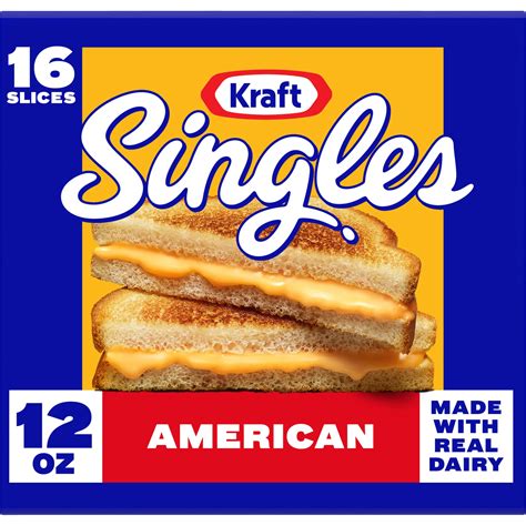 Kraft Cheeses Kraft Singles American Cheese