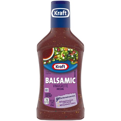 Kraft Dressing Balsamic Vinaigrette logo
