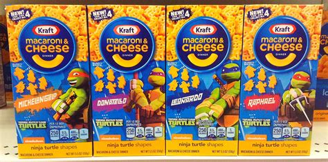 Kraft Macaroni & Cheese Teenage Mutant Ninja Turtles logo