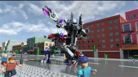 Kre-O Transformers TV commercial - MegaTron vs Optimus Prime Battle for Energon