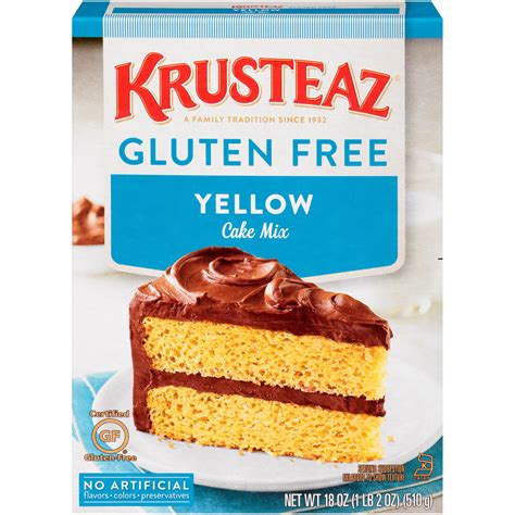 Krusteaz Gluten Free Yellow Cake Mix, 20 oz. logo