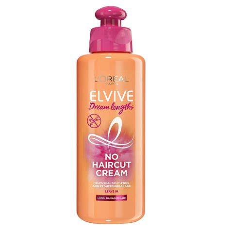 L'Oreal Paris Hair Care Elvive Dream Lengths No Haircut Cream Leave-In Conditioner