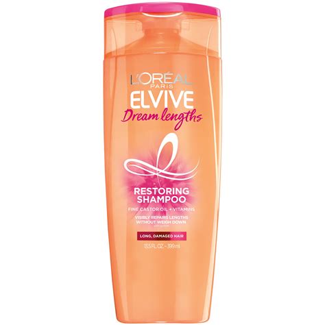 L'Oreal Paris Hair Care Elvive Dream Lengths Restoring Shampoo logo