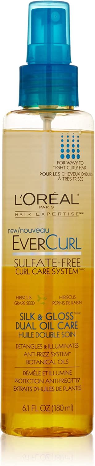 L'Oreal Paris Hair Care EverCurl Silk and Gloss Dual Oil Care photo