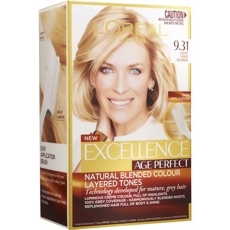 L'Oreal Paris Hair Care Excellence Age Perfect 10N Very Light Natural Blonde logo