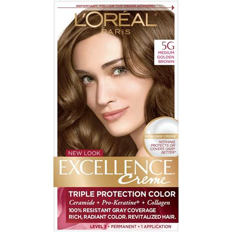 L'Oreal Paris Hair Care Excellence Creme 5G Medium Golden Brown commercials