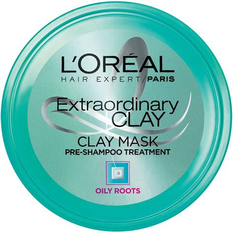 L'Oreal Paris Hair Care Extraordinary Clay Pre-Shampoo Mask logo