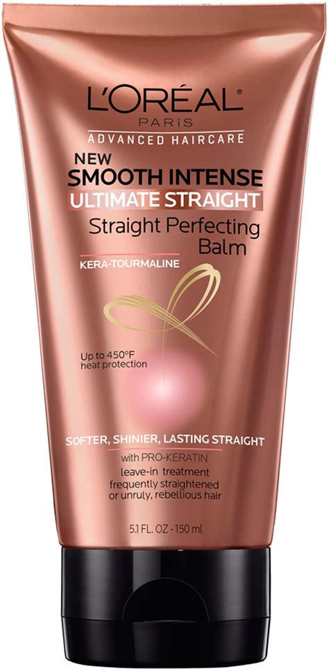 L'Oreal Paris Hair Care Smooth Intense Ultimate Straight Straight Perfecting Balm logo