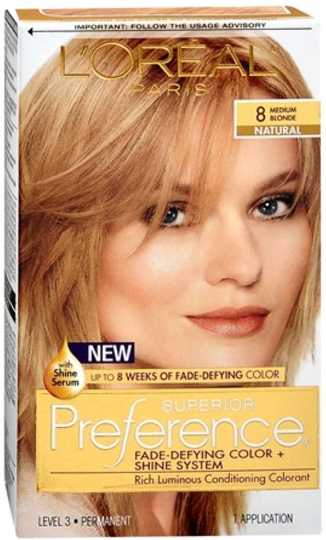 L'Oreal Paris Hair Care Superior Preference 8 Medium Blonde commercials