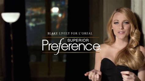 LOreal Paris Superior Preference TV commercial - Get Ready Feat. Blake Lively