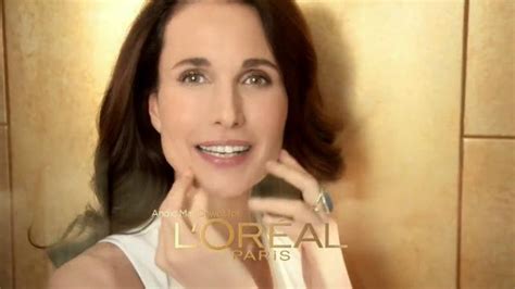 LOreal Paris Visible Lift Blur Foundation TV Commercial Feat. Andie MacDowell