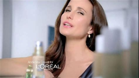 L'Oreal Visible Lift Serum Absolute Makeup TV Commercial Feat. Andie MacDowell