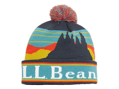 L.L. Bean Katahdin Pom Hat logo