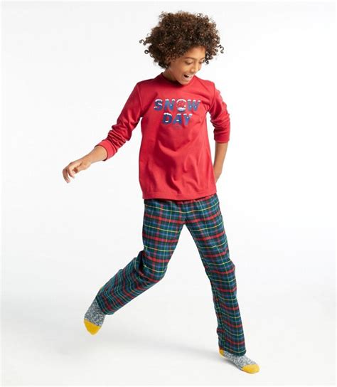 L.L. Bean Kids' Flannel Pajamas logo