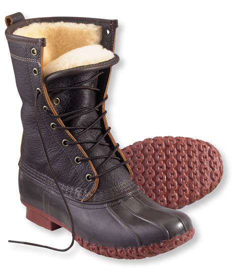 L.L. Bean Shearling Lined Boots