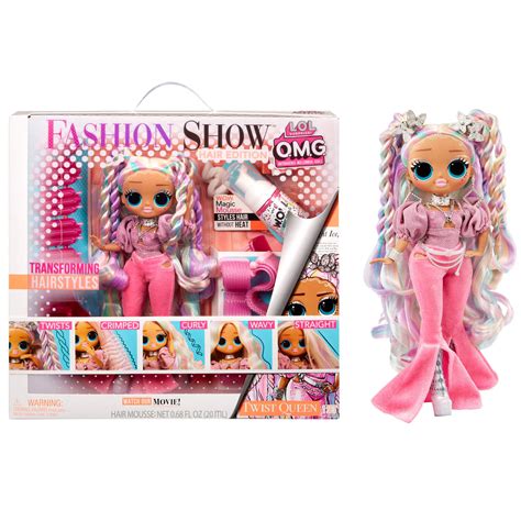 L.O.L. Surprise! OMG Fashion Show Hair Edition Twist Queen Fashion Doll