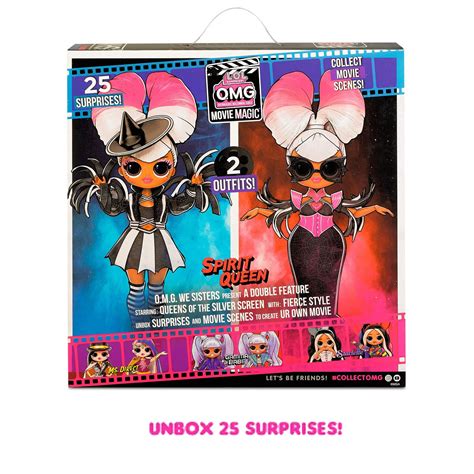 L.O.L. Surprise! OMG Movie Magic Spirit Queen Fashion Doll with 25 Surprises
