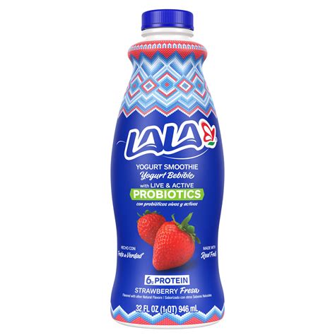 LALA Strawberry Kiwi Yogurt Smoothie logo