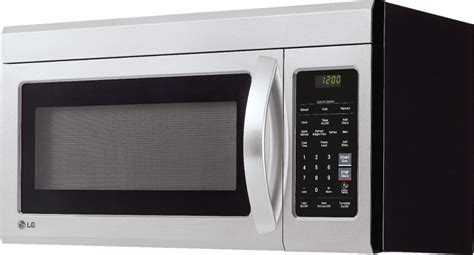 LG Appliances 1.8 cu. ft. Over the Range Microwave with Sensor Cook and EasyClean LMV1831ST commercials