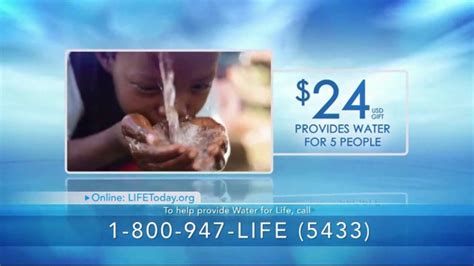 LIFE Outreach International TV Spot, 'Clean Water'