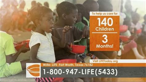 LIFE Outreach International TV commercial - Feed and Care for Hungry Children