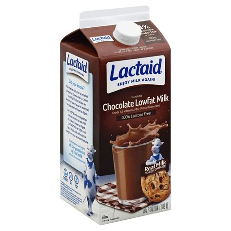 Lactaid Low Fat Chocolate Milk logo