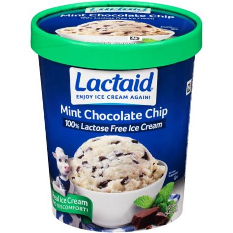 Lactaid Mint Chocolate Chip Ice Cream logo